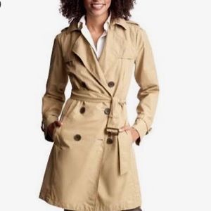 GAP khaki trench coat rain jacket, large, heavily discounted!
